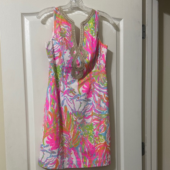 Lilly Pulitzer Janice Shift Dress size 2 - Picture 8 of 8